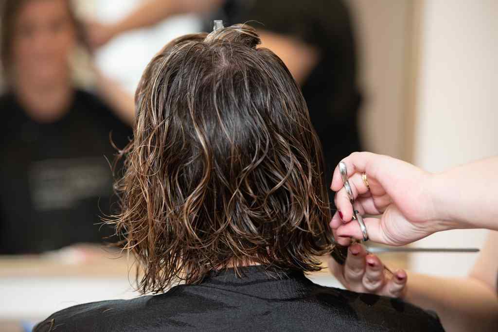 Stylist at work